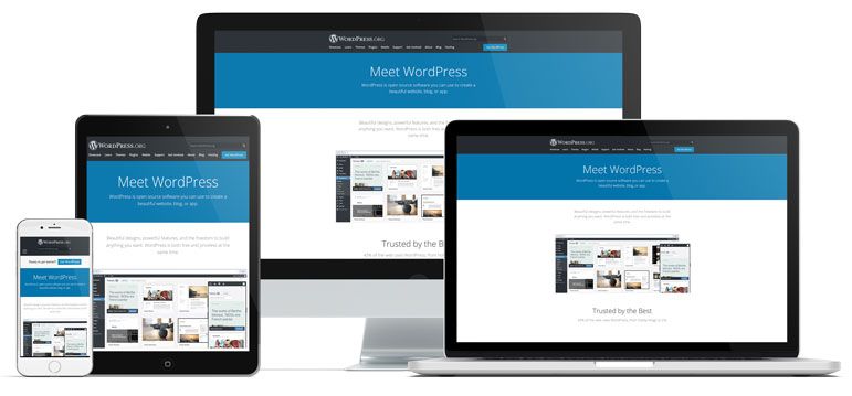 Wordpress multi-screens